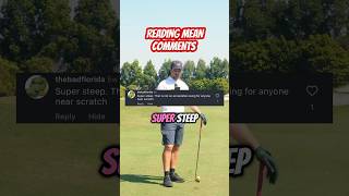 Am i super steep golfshorts golfswing golf golfer golfing golfstagram golflife [upl. by Files573]