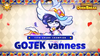 Crowberry Season Grand Champions League Winner  GOJEK vanness [upl. by Aelram]