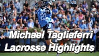 College Lacrosse Highlights Michael Tagliaferri 21 [upl. by Troxell]