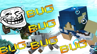 Minecraft MATANDO NO BUG DA ÁGUA l TROLLAGEM REVERSA  TROLL MINECRAFT [upl. by Fougere]