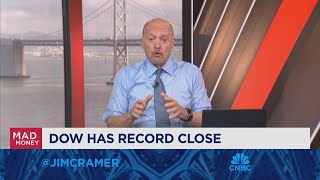 Jim Cramer talks the markets record day and the stocks that got it there [upl. by Frydman]