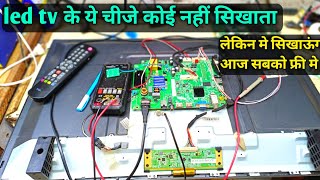 Auto Off problem Led tv board repair  How to repair led tv in hindi  dead led tv repair [upl. by Aicirtac]