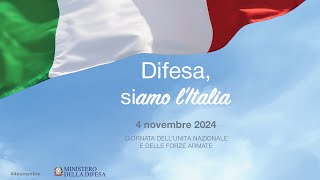 4 novembre 2024  quotGiornata dell’Unità Nazionale e delle Forze Armatequot [upl. by Tremayne]