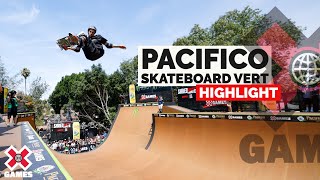 Pacifico Skateboard Vert HIGHLIGHTS  X Games 2022 [upl. by Ellohcin55]