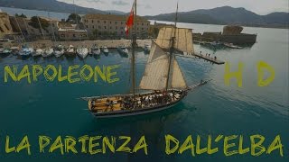 Napoleone Bicentenario esilio quotLa partenza dallElbaquot Portoferraio Video Drone [upl. by Ssidnak]