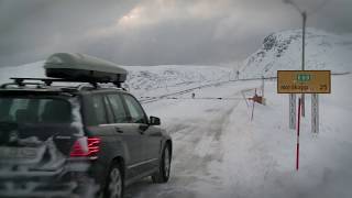 Mercedes 220 GLK Off Road drive to Nordkapp [upl. by Poland]