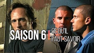 LES INFOS SUR LA SAISON 6 DE PRISON BREAK [upl. by Faydra]