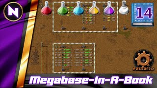 Megabase Dashboard to Monitor Performance  14  Factorio MegabaseInABook Lets Play [upl. by Anilrats]