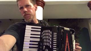 Steve Earle Copperhead Road Intro Only Accordion Cover [upl. by Godden]