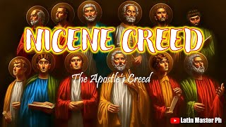 Nicene Creed The Apostles Creed  Latin Music Ph [upl. by Gareri]