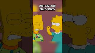 Bart and Lisas Early Puberty [upl. by Gmur]