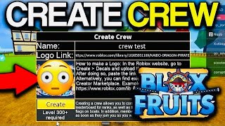 I Secretly Joined Crews in Blox Fruits  New Update Create crew test 2024 bloxfruitsupdate21 [upl. by Jenesia268]