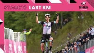 Giro d’Italia 2021  Stage 19  Last Km [upl. by Tuorah]