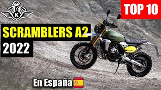 TOP 10 Scramblers para el A2 de 2022  Máximo 47CV [upl. by Virginie]