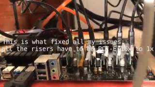 DIY How to build Biostar BTC XMREthereum GPU Mining rig 3350Hs3800Hs modded BIOS [upl. by Ayerhs]