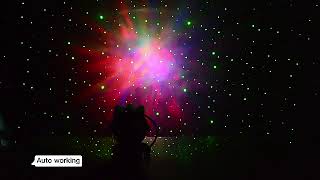 Astronaut Galaxy Projector 360°Nebula Night LightBedroomGaming Home and Party with Remote Control [upl. by Aibar]