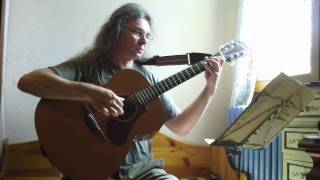 Whittingham Fair traditional tune from Northumberland  Guitar  George Lowden S5 [upl. by Mount]