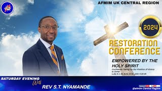 Central Region Restoration Conference \\ Saturday Evening Service [upl. by Ahtram]