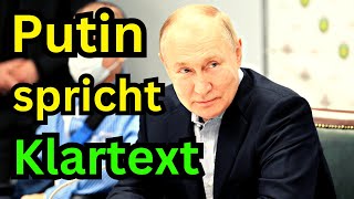 Putin Der Westen ist unser Feind nicht die Ukraine [upl. by Mcspadden]