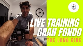 Live Zwift Training  Gran Fondo  The Long Ride [upl. by Eigla]