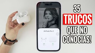 AirPods Pro 2  35 TRUCOS Para Aprovecharlos al Máximo [upl. by Yendirb]