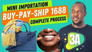 Full Mini Importation Easy Course Part 3A  Register Buy Pay and Ship from 1688 to Ghana and Nigeria [upl. by Moshell]