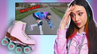 IK HEB ROLSCHAATSEN GEKOCHT  SkateVlog [upl. by Hafler]