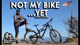 Trying out the 2019 Canyon Spectral  Singletrack Sampler [upl. by Ecirtnuahs]