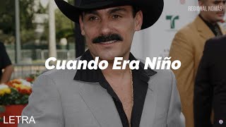 El Chapo De Sinaloa  Cuando Era Niño LETRA [upl. by Light]