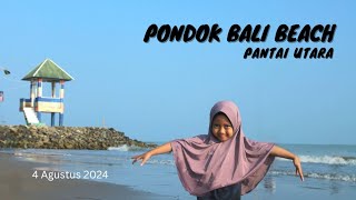 Serunya Main Air Di Pantai  Pondok Bali Beach [upl. by Bianka]