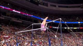 Shayla Worley  Uneven Bars  2008 Olympic Trials  Day 1 [upl. by Ycat397]