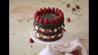 Chocolate Strawberry Cake [upl. by Reyaht]