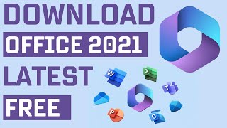 How to Download Microsoft Office 2021 for Free  Download MS Word Excel PowerPoint on Windows 10 [upl. by Odraude]