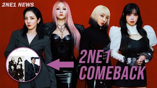 2NE1 NEWS 2NE1 COMEBACK UNDER YG [upl. by Kienan]