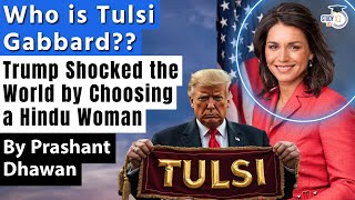 Trump Shocked the World by Choosing a Hindu Woman USAs Spy Chief  Who is Tulsi Gabbard [upl. by Sarad]