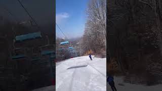 Thrwoback to last winter snow skiarea skiing skiingday skiresort [upl. by Olzsal]