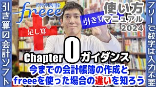 クラウド税理士が解説！ クラウド会計freee 使い方マニュアル 【Chapter0 ガイダンス】 今までの会計帳簿の作成とfreeeを使った場合の違いを知ろう [upl. by Toomay843]