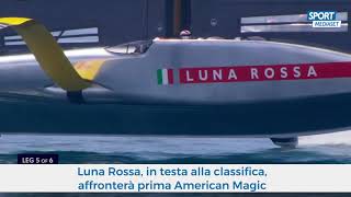 Americas Cup Luna Rossa per il primo posto nel girone [upl. by Rayle]