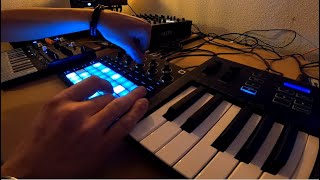 Dawless Techno  Arturia Microfreak  Novation Circuit Tracks [upl. by Colman477]