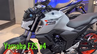 FZS v4 🔥 Yamaha FZS v4 2024  Yamaha FZS v4 New Model 2024 Bike Look [upl. by Nerb]