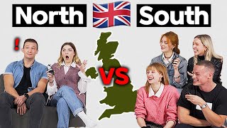 North vs South British talk about Different British Accent RPScouseScottish [upl. by Aioj]