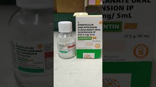 Augmentin ds syrup antibiotic [upl. by Ahsieym]