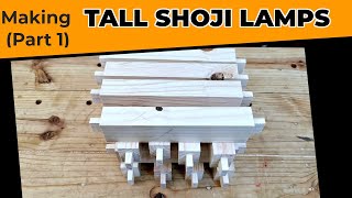 Making Tall Shoji Lamps  Part 12 [upl. by Mackay]