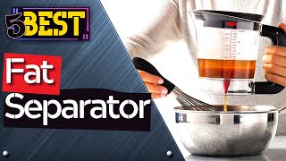 ✅ TOP 5 Best Fat Separator Todays Top Picks [upl. by Mloc]