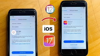 Update iPhone 6 from iOS 12 to iOS 17  iPhone 6 New update [upl. by Tomlinson]