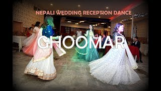 Ghoomar  Padmawati  Nepali wedding reception Dance [upl. by Adiene]