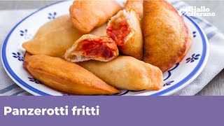 PANZEROTTI FATTI IN CASA ricetta facile per farli FRITTI [upl. by Ecitnirp]