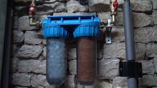 Changing domestic water filters Charente France [upl. by Valery]