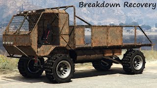 GTA 5 Online  Special Vehicle Mission Breakdown Recovery Wastelander [upl. by Kirtley475]