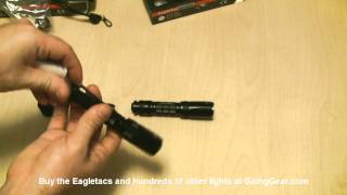 Eagletac P20A2 P20C2 MkII LED Flashlight Review [upl. by Deering]